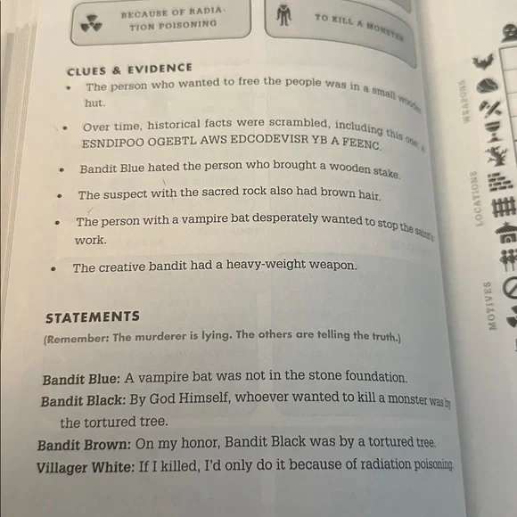 Murdle Volume 2 Mystery Puzzles Book new - Picture 7 of 8